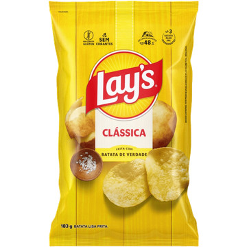 Batata Frita Lisa Clássica Lay's 183g