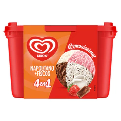 Kibon Sorvete 4 em 1 Cremosíssimo 2L