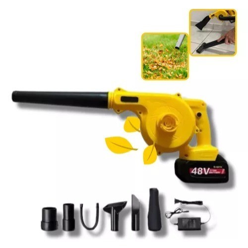 Soprador De Folhas Portátil 48v - Aspirador Elétrico 2200w