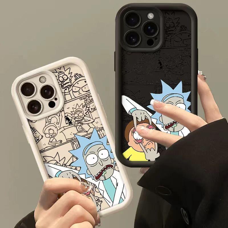 Funda Divertida de Rick y Morty para Samsung Galaxy S26 Ultra 5G S25 FE S24 S23 S22 S21 S20 Ultra Plus FE S26Ultra S25FE