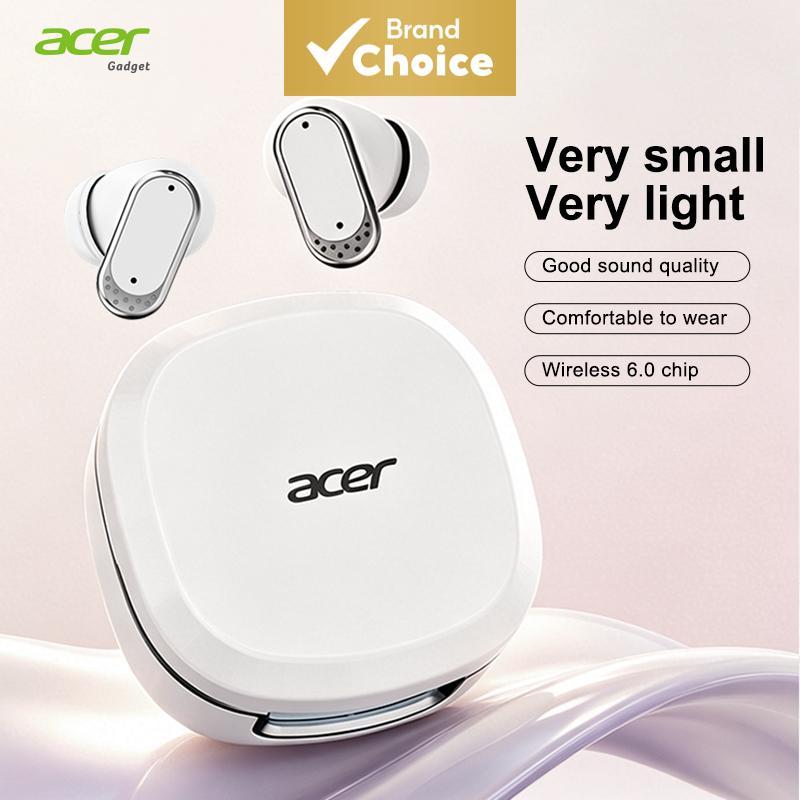 Acer OHR751 Fones De Ouvido Sem Fio Bluetooth Tipo-C 4013 CMOS Com Microfone Chamadas Claras Intra-Auriculares Para Músi