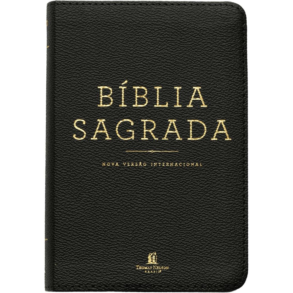 Bíblia Sagrada Pocket | NVI | Leitura Perfeita | Capa Luxo Preta