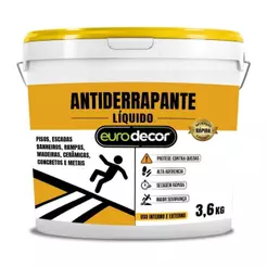Antiderrapante Líquido Incolor para Pisos Escorregadios 3,6 Kg EURODECOR-04.01.03.0019