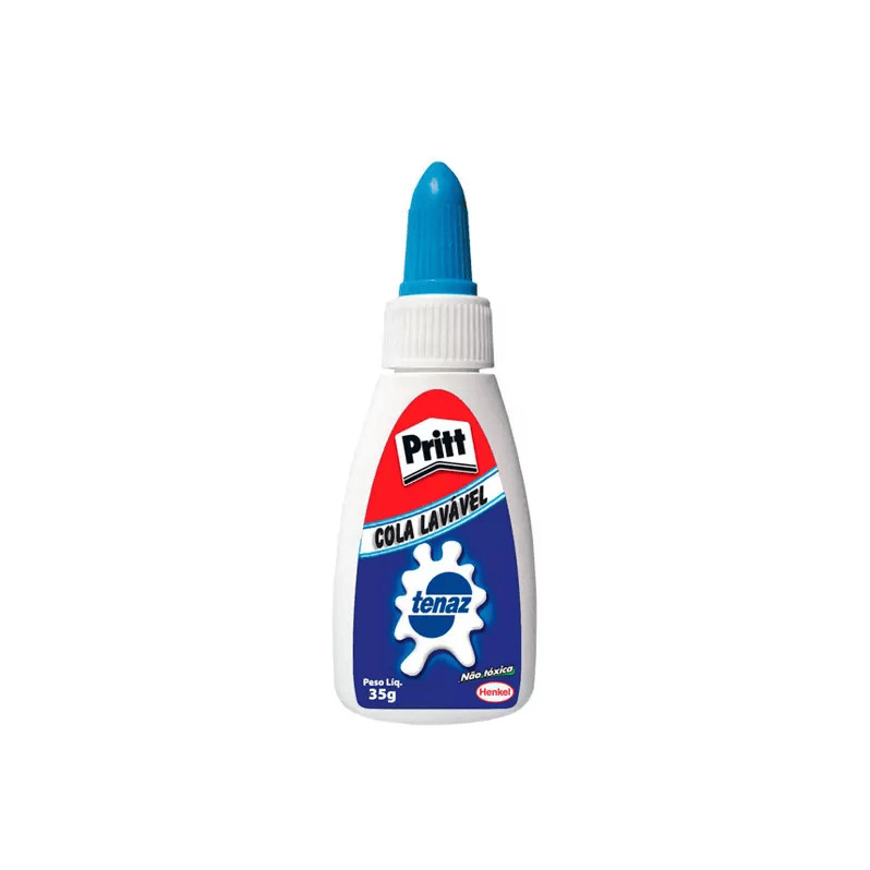 Cola Branca Pritt Tenaz, Secagem transparente 1x35g