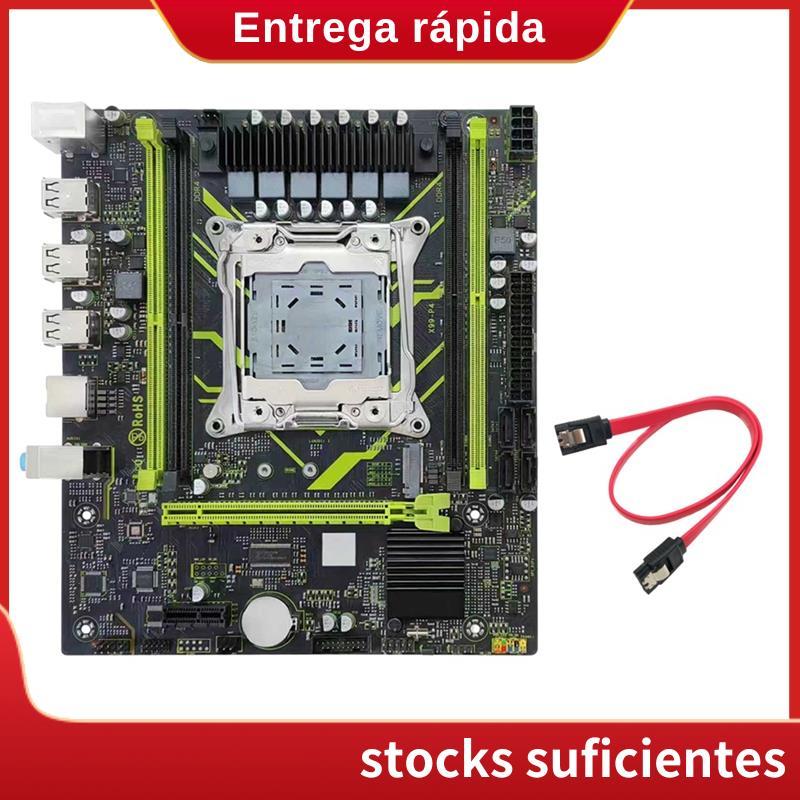 Placa-Mãe X99 DDR4 LGA2011 X99 P4 H55 Chipset Gigabit Ethernet X99 Para Jogos Com Slots M . 2 NVME/NGFF