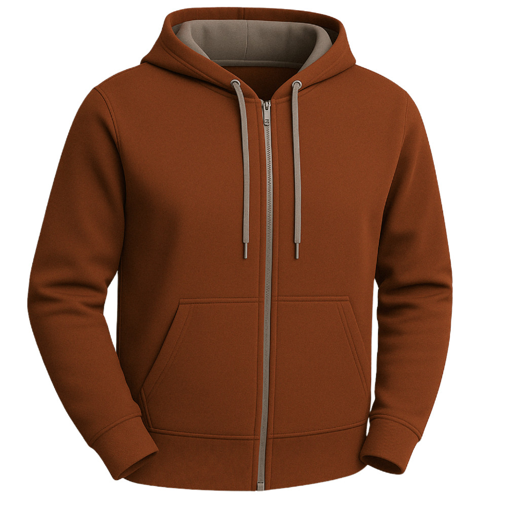 Blusa Masculina Moletom Zíper Blusa De Frio