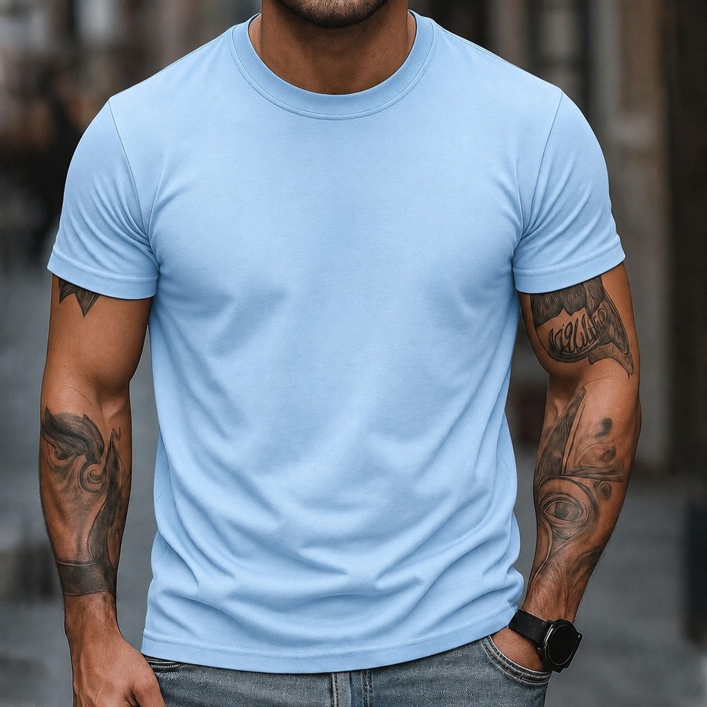Camisa Masculina 100% Algodão Moda Casual Diária Trabalho Escola Academia Streetwear Estilo Premium