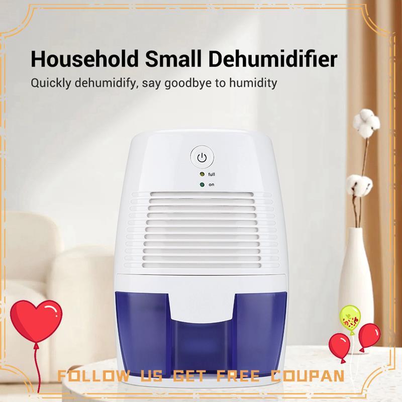 500ml Desumidificador Portátil Mudo Absorvedores De Umidade Secador De Ar Para Casa Sala Cozinha Desodorizador p75h1kd1l