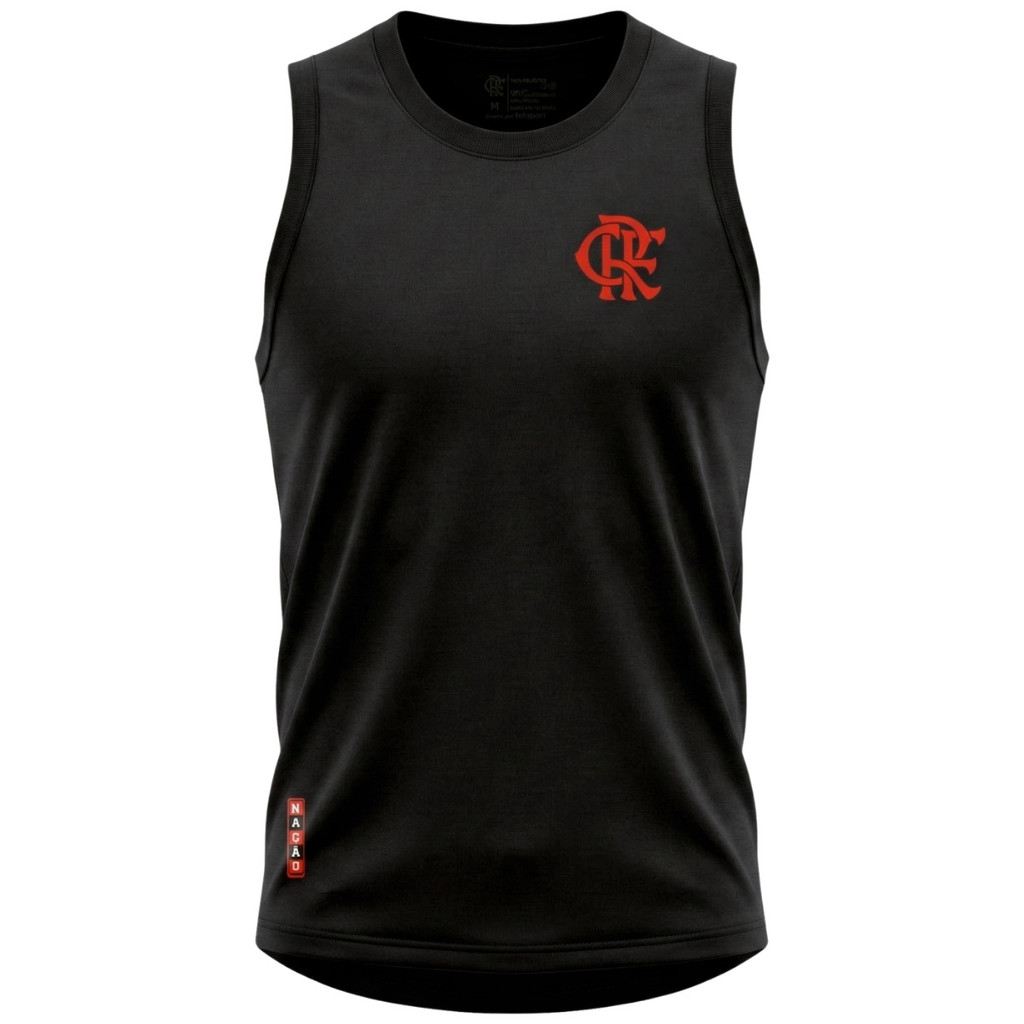 Camisa Regata Flamengo Nação Licenciada Original Mengão Crf