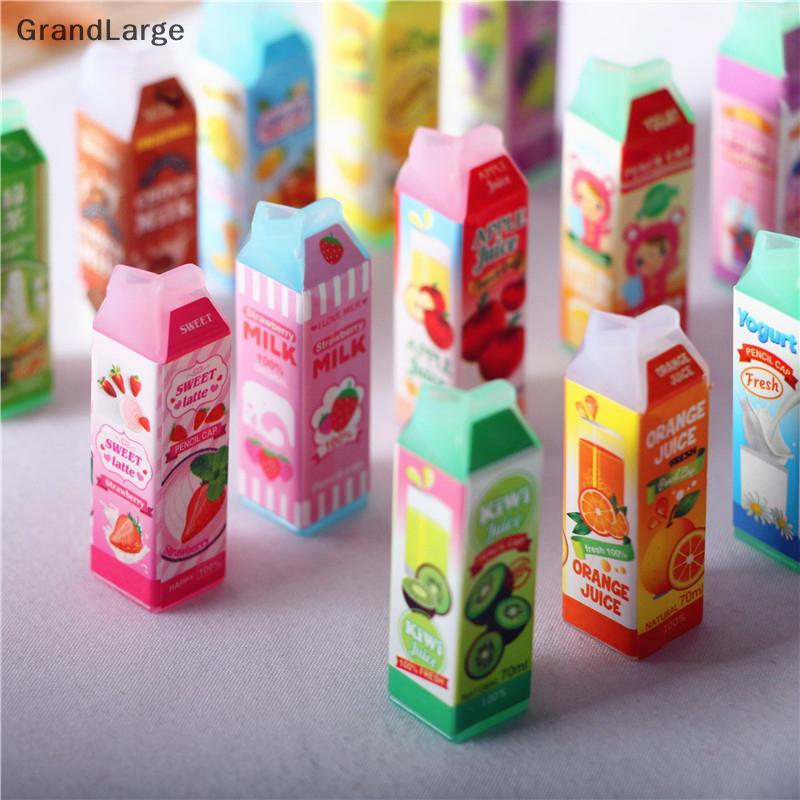 [GrandLarge] 4 Peças 1/12 Casa De Bonecas Em Miniatura ABS Suco Caixa Garrafa Bebida Acessórios De Comida Brinquedo BR