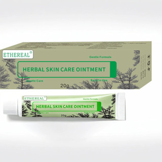Creme de limpeza de ervas para pele de lírio, creme medicina Miaojia, limpeza de pele, 20g, receita secreta ETHEREAL0802