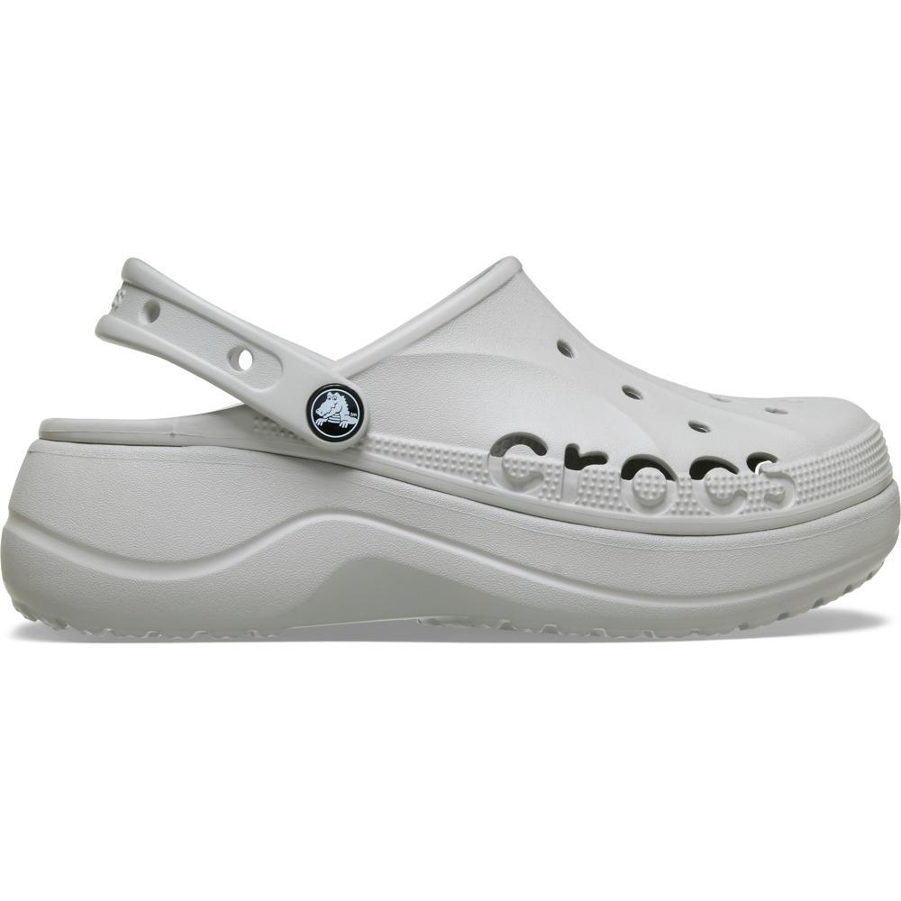 Sandália Crocs Baya Plataform Clog Pearl White