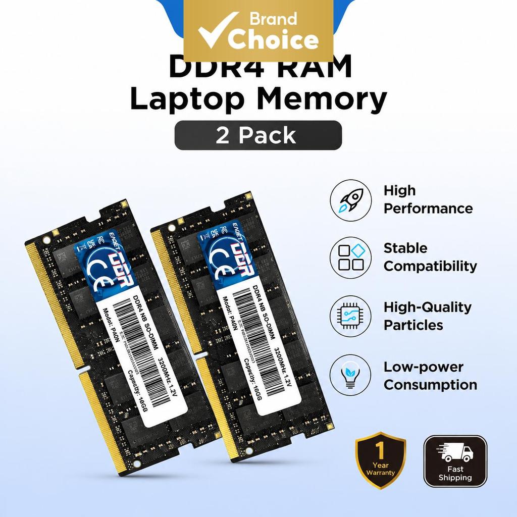 EAGET DDR4 SO-DIMM RAM para Notebook (2666MHz/3200MHz*2UN) 1,2V, módulo de memória dupla, compatível com notebooks Intel