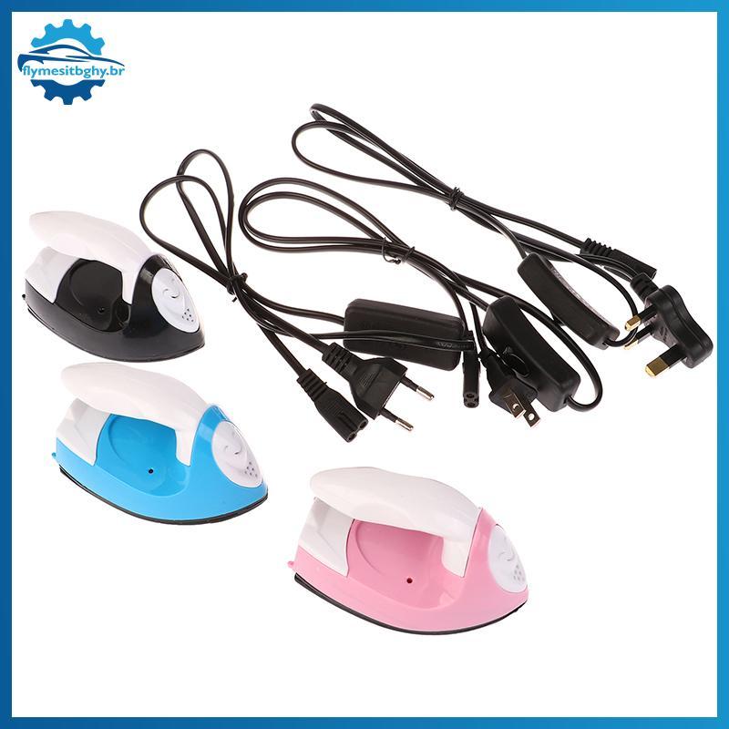 flym Mini Ferro Artesanal Elétrico Portátil Prático Prensa Térmica Diy Pequeno Para Engomar Roupas Eletrodomésticos De L