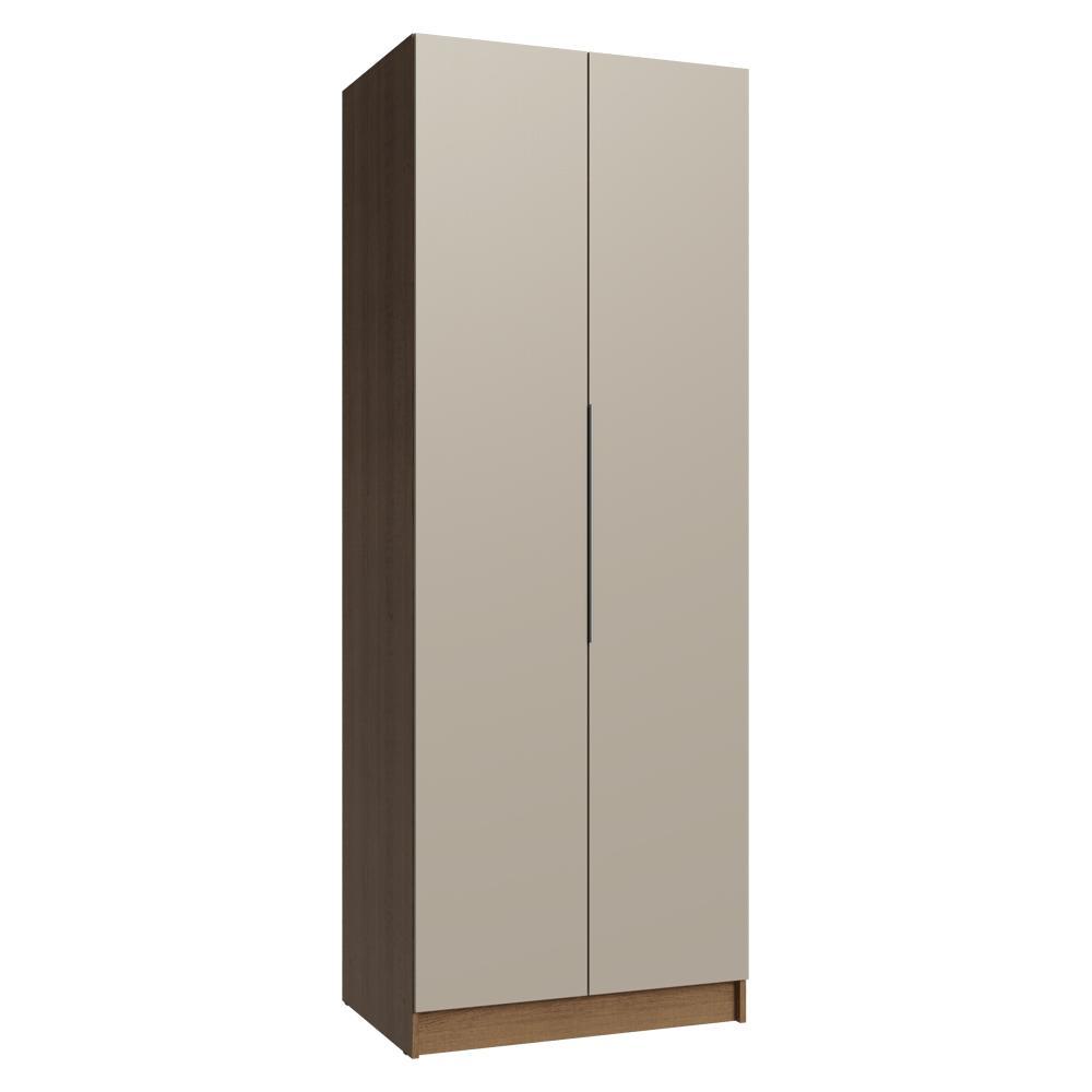 Guarda-Roupa Modulado 2 Portas 4 Gavetas 4 Prateleiras Rustic/Crema Neo Madesa