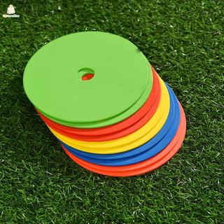 LOF 40 Unidades De Disco Marcador De Cones Planos De Futebol Com Furos Bloco De Referência Basquete Auxiliares De Treina