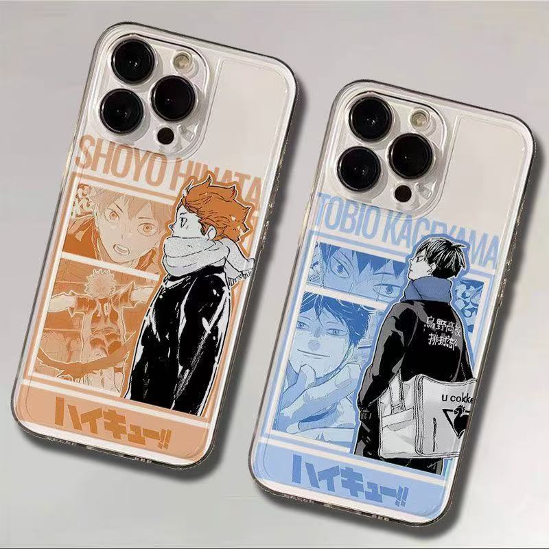 Softcase Samsung Haikyuu Para A15 A55 A54 A35 A05S A14 A34 A05 A03 S20 S21 S23 FE S24 S23 S25 ULTRA M53 M23 Caso