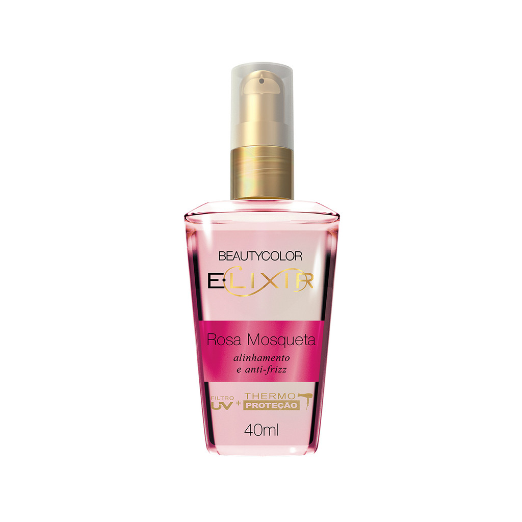 Imagem E.lixir Rosa Mosqueta - Alinhamento Antifrizz - BEAUTYCOLOR - 40ml