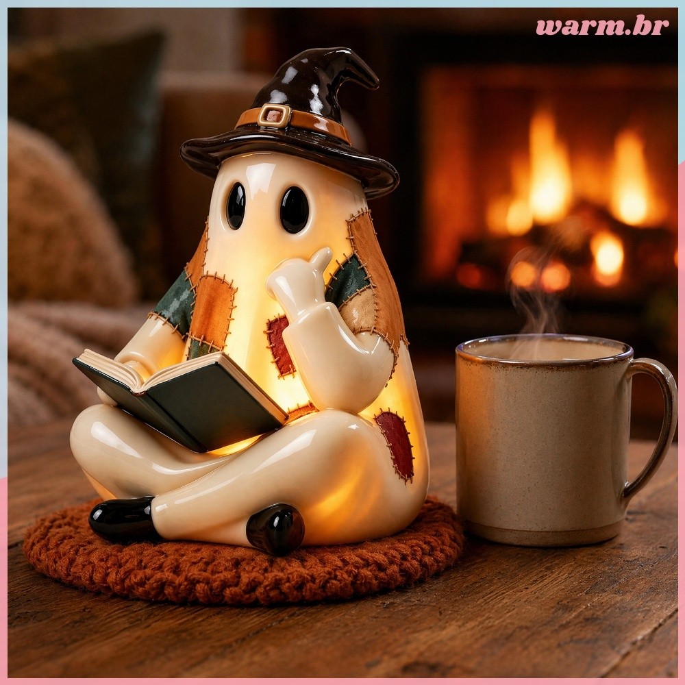 Luz De Estatueta Fofa-Decoração De Mesa Para Destaque De Corredor De Escritório Doméstico [waroom.br]