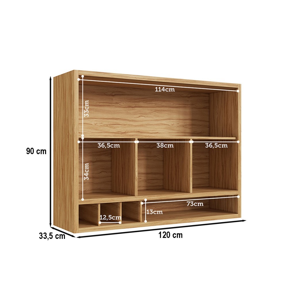 Armário Aéreo Cozinha 120 Cm Syrah 2 Portas com Vidro 100% Mdf - Rio Doce · foto 2