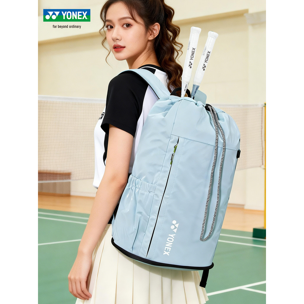 Genuíno Yonex Badminton Bag Mochila Homens Mulheres yy Bolsa de tênis de grande capacidade ba324cr