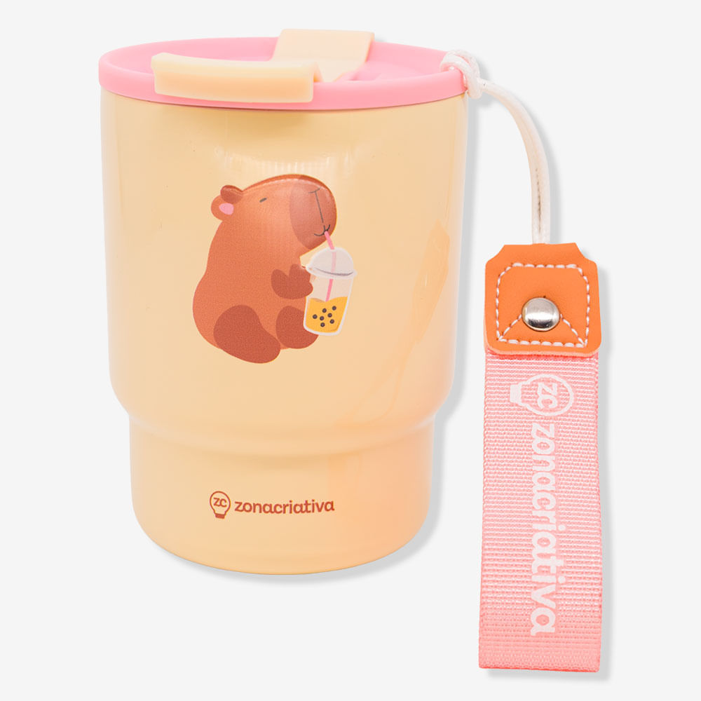 Copo Térmico To Go Capivara - Zonacriativa