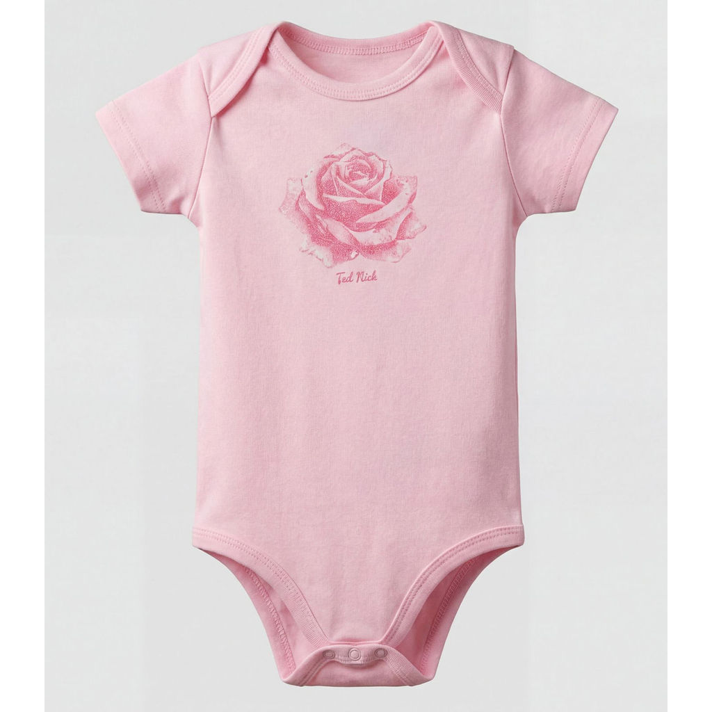 Body Bebê Trick Nick Rosa