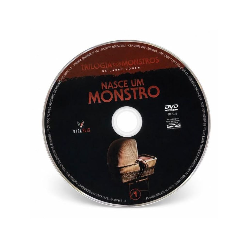 Nasce um Monstro - It´s Alive 1974 - DVD - Darkflix - Somente Mídia