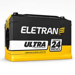 Bateria Eletran Ultra 60Ah 12V Automotiva Polo Direito 24 Meses de Garantia