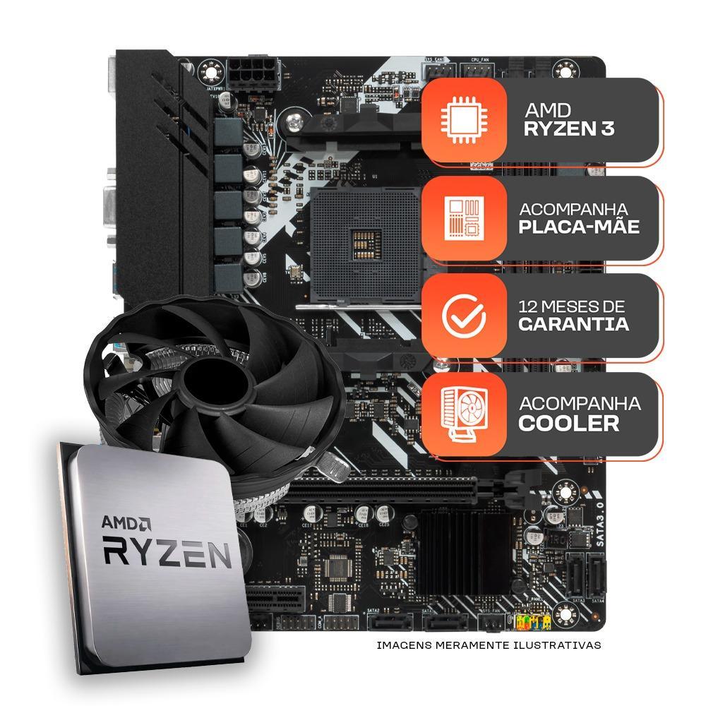 Kit Upgrade Gamer, AMD Ryzen 3 3200G, A320M