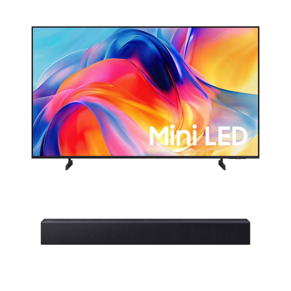 Samsung Smart TV 65" MiniLED 4K M75H  + Soundbar Samsung HW-B400F