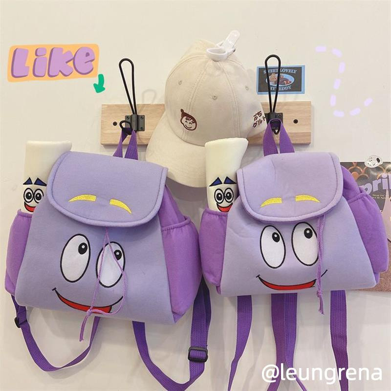[Em Estoque] Mochila Dora's Adventure Dora Grande, Nova Mochila de Aventura, Modelo Estudantil de Desenho Animado E50V