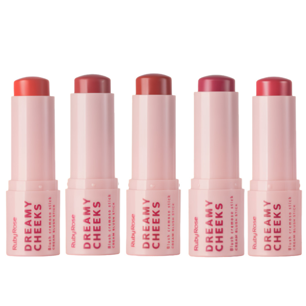 Blush Cremoso Stick Dreamy Cheeks Ruby Rose HBM01