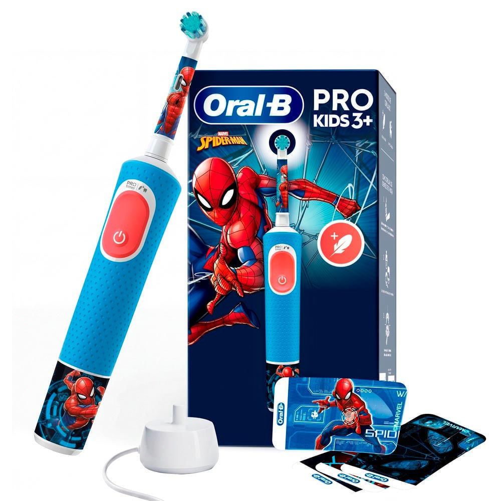 Escova Dental Elétrica Oral-B Spiderman +3 Anos 1 Unidade