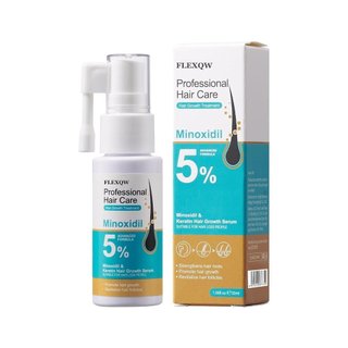 Spray de Massagem Capilar com 5% de Minoxidil, Cuidado Capilar Profissional com Minoxidil, GKJF