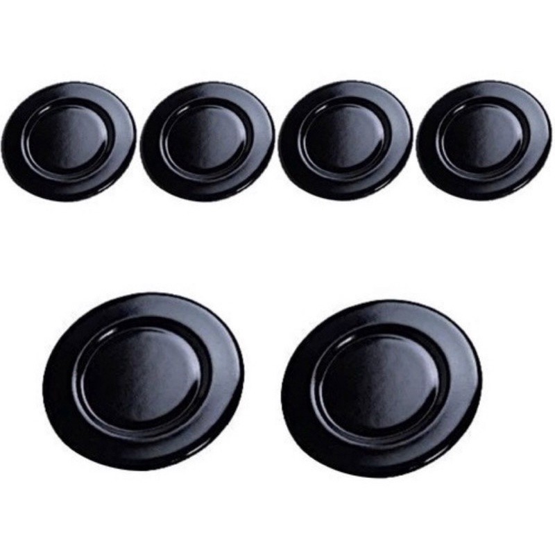 Jogo Tampa para Queimador Brastemp Consul Fogão 6 Bocas Tampinha Preto Erva Doce Alecrim Oferta Envio Rápido Shopee