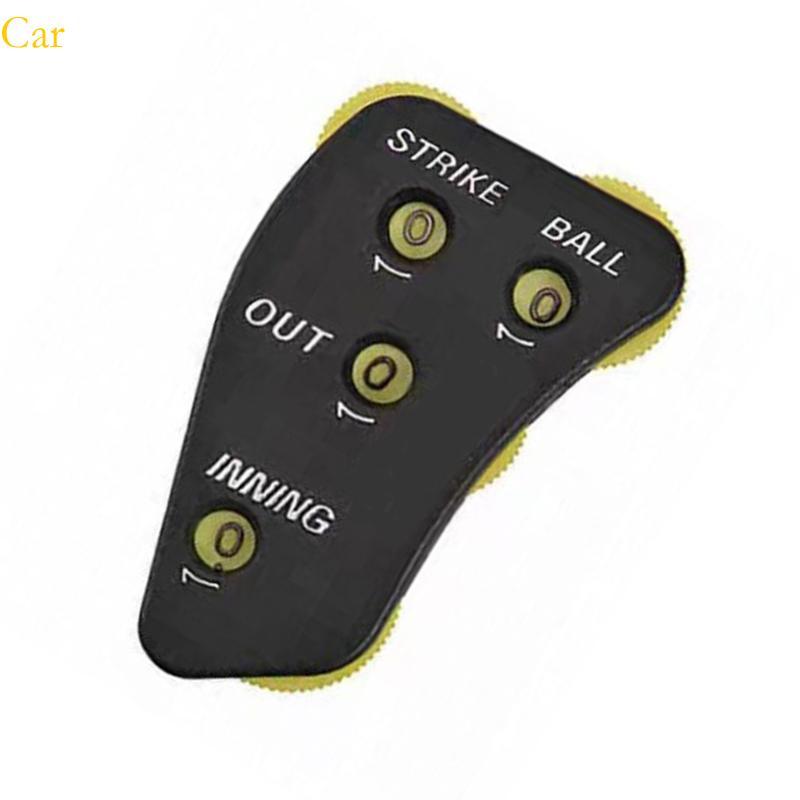 Carro Prático Contador Beisebol Clickers 4 Umpire Substituição Portátil Indicador