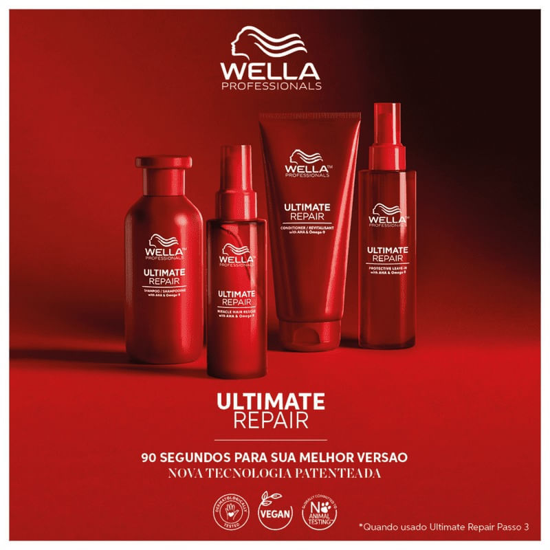 Condicionador De Tratamento Wella Ultimate Repair 500ml — imagem 2 de 2