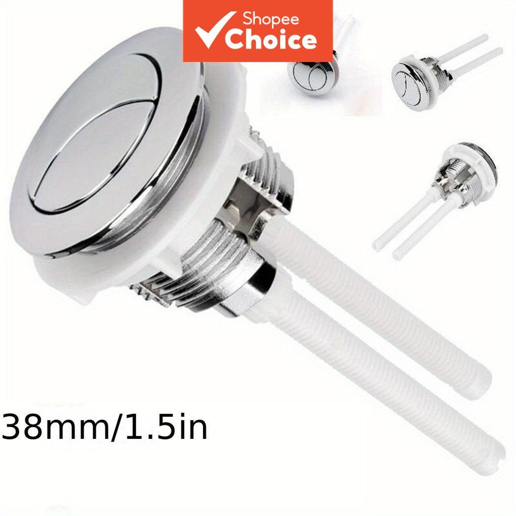 Válvula Redonda De Descarga Dupla Para Vaso Sanitário , Peça Única , 38mm/1.49 Polegadas , Botão De Pressão , Economia D