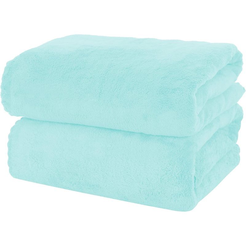 Conjunto De Toalhas De Banho Premium MOONQUEEN 2 Pack-Secagem Rápida-Altamente Absorventes De Veludo Coral De Microfibra