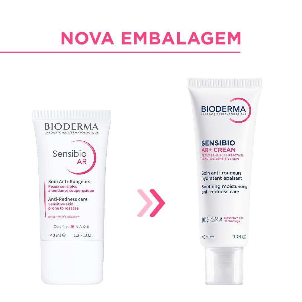 Bioderma Sensibio AR Creme Cuidado Diário Antivermelhidão 40ml · foto 2