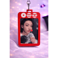 Porta-Cartões BTS Arirang com Autógrafos Photocard Holder Kpop