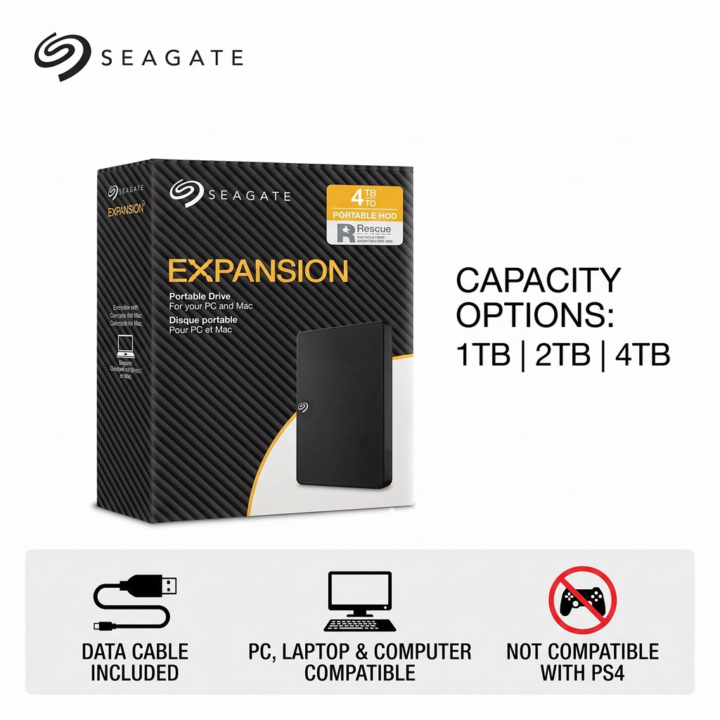 🔥🔥 Disco Rígido Externo HD 1TB 2TB 4TB USB 3.0 Disco Rígido Portátil