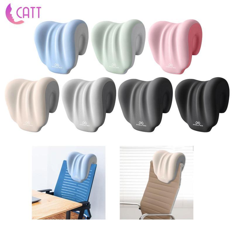 [Dadada2] Almofada Ergonômica Para Cochilo De Escritório Sono Supino E Natural , Portátil De Suporte Pescoço Azul Claro 