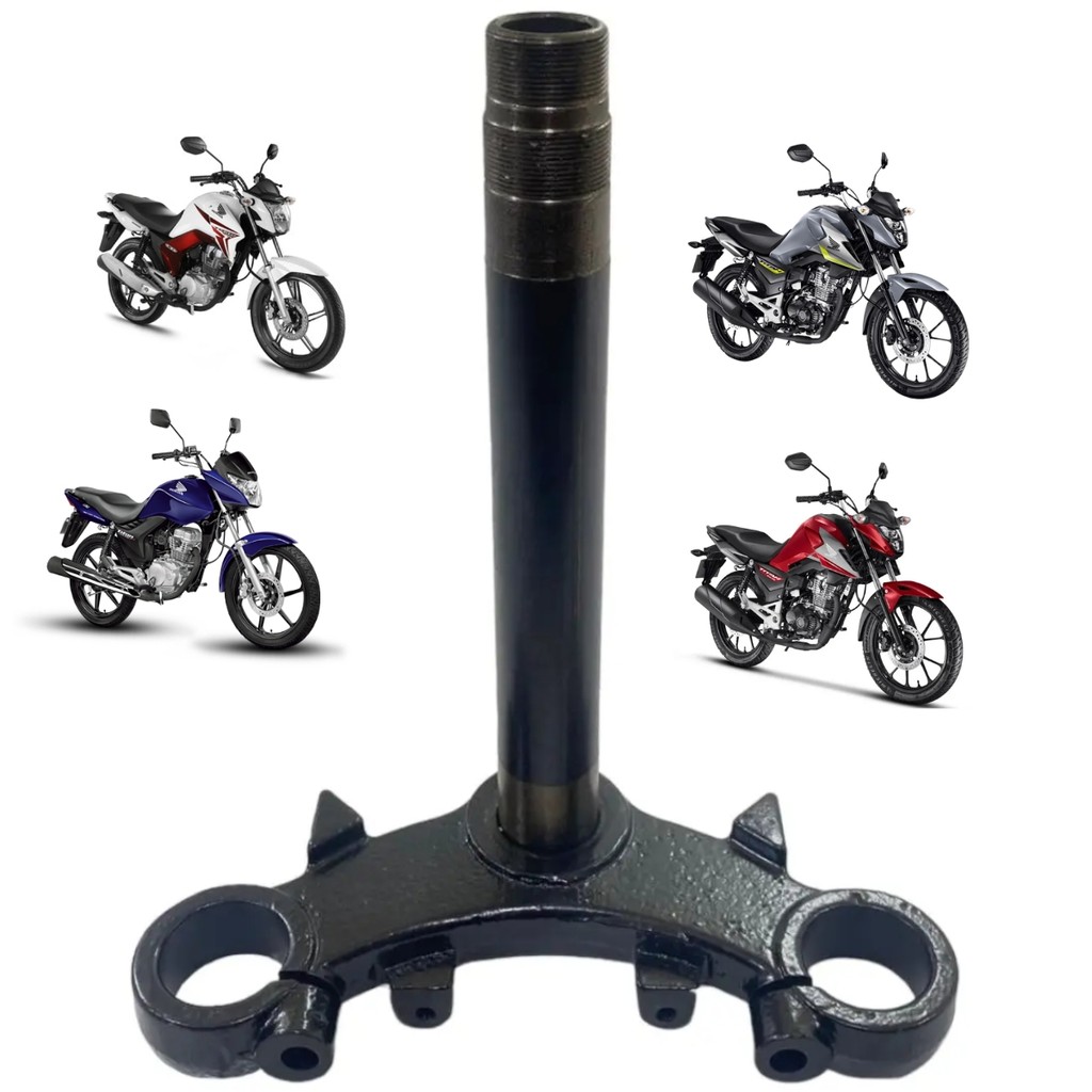 MESA DIRECAO HONDA CG TITAN 160 2016 A 2024 150 2014 2015 2016 INFERIOR SHIVER ORIGINAL ENCAIXE SOB MEDIDA MELHOR PREÇO