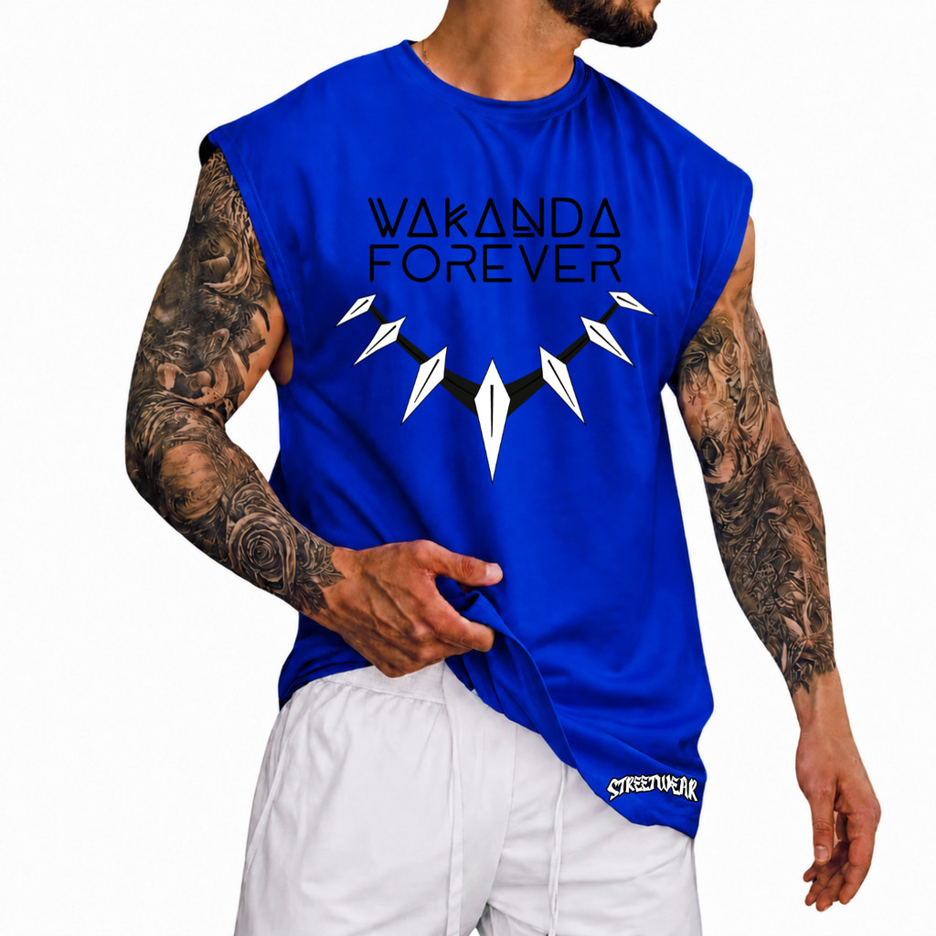 Regata Machão Oversized 100% Algodão Camiseta Cavada Musculação Streetwear Treino Praia Academia