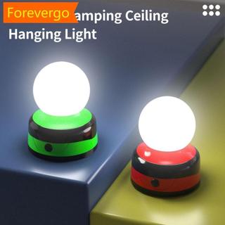 forevergo 1 Peça Luz Para Barraca De Acampamento Com Ímã E Gancho Lanterna De Emergência Portátil Lâmpada De Reparo De B