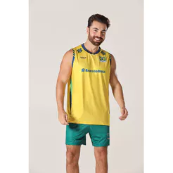 Regata Jogo 1 2025 Vôlei Brasil Oficial Masculina Volt