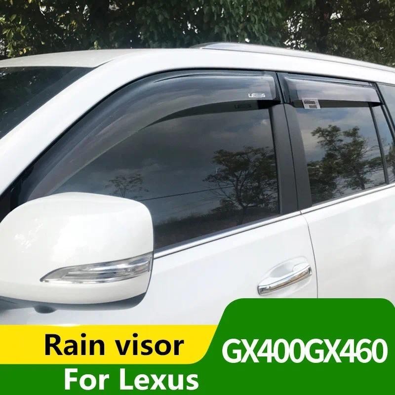 Para Lexus 10-18 GX460 Viseira De Chuva GX400 Dedicado original Janela Sobrancelha Modificação Acessórios 4 Pçs