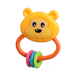 Chocalho Mordedor Infantil Bebê 10cm Etitoys